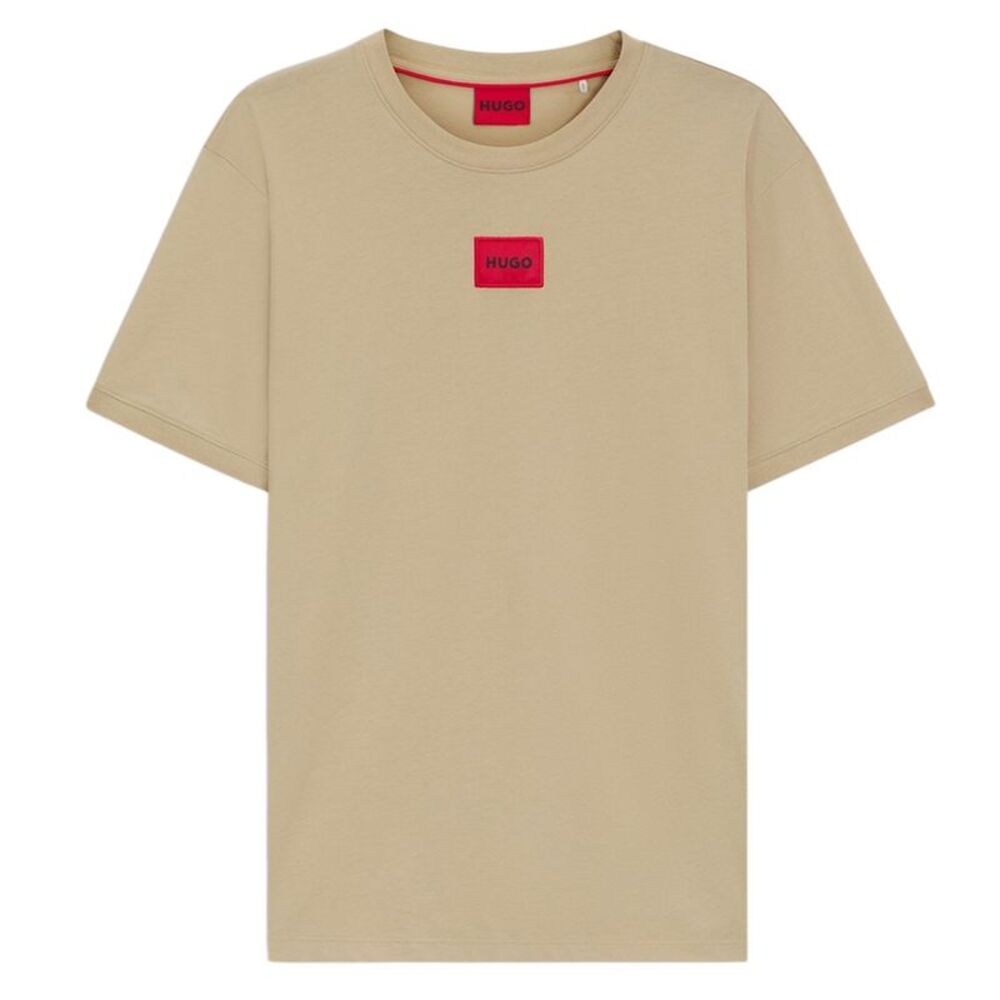 Hugo Mens Diragolino Chest Logo T-Shirt / Medium Beige